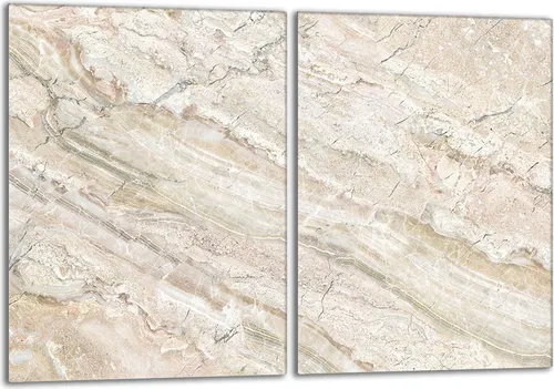 Glasherdplattenschutz 2x40x52 Marmor