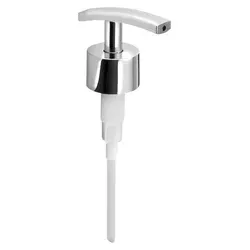 Aqualine Ersatzpumpe für Seifenspender, Kunststoff, Chrom - Silber