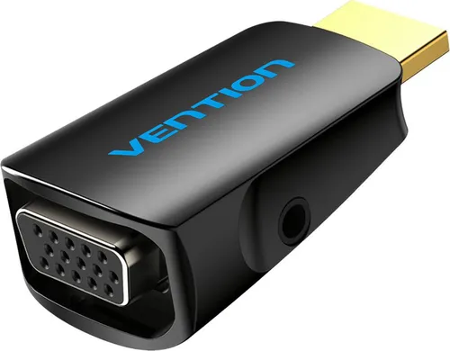 Vention Aidb0 Hdmi-vga-adapter Golden Golden One Size