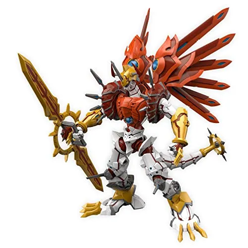 Figur Rise Verstärkt Digimon Shinegreymon - Sammelfigur aus der Amplified Serie, detailreich und beweglich, ideal für Kinder ab 8 Jahren, perfekt für kreative Spielmomente!