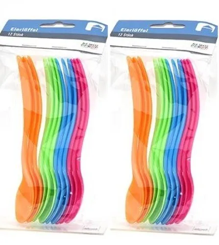 Eierlöffel Joghurtlöffel Eier Löffel Dessertlöffel Kaffeelöffel 24