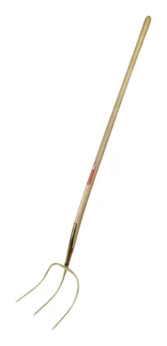 Freund Victoria Streugabel 33905 3 Zinken 26 x 20 gold, mit Eschenstiel - Hochwertige Gabel mit 3 Zinken, ideal für Gartenarbeiten und besonders langlebig dank robustem Eschenstiel.