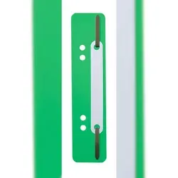 Durable Heftstreifen Flexi - 250 Stück, grün, 60/80 Lochung für eine übersichtliche Dokumentensortierung