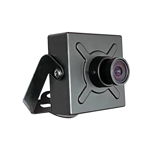 WiTi IP Kamera PoE, Kleiner Würfel Größe 41x41mm Metall Solide,Full HD 1080p Weitwinkelobjektiv Ethernet CCTV Kamera funktioniert mit NVR,Smart Mini Kameras für Sicherheits Überwachungssysteme