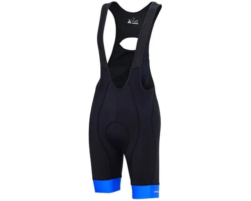 Airtracks Fahrradhose Herren Fahrradhose mit Träger Kurz Comfort Line Radlerhose - 3D Coolmax gepolstert - Atmungsaktiv