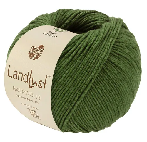 Produktbild LANA GROSSA LANDLUST BAUMWOLLE GOTS Häkelwolle, 115 m (zertifiziertes Bio-Baumwollgarn), 50 g