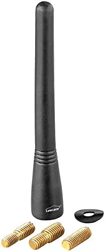 PEARL Autoantenne: Universal-Kurzstab-Antenne 16V für besten Empfang