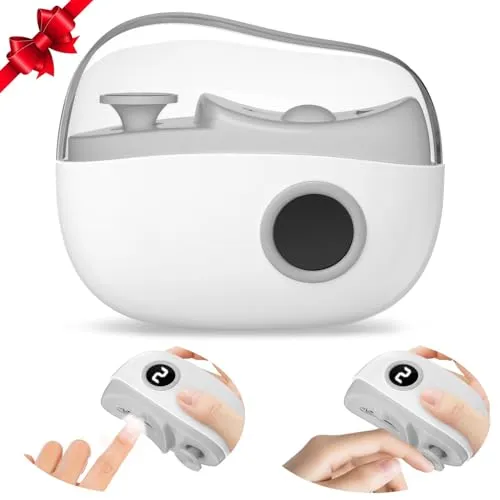 Upgrade Elektrischer Nagelknipser 3 in 1 mit LED-Licht