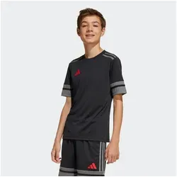 adidas Unisex Kinder SQUADRA25 Jersey Short Sleeve Kids - Fußball-Fanartikel mit regulärer Passform aus 100% recyceltem Polyester, ideal für aktive Kids und Platz für individuelle Details.