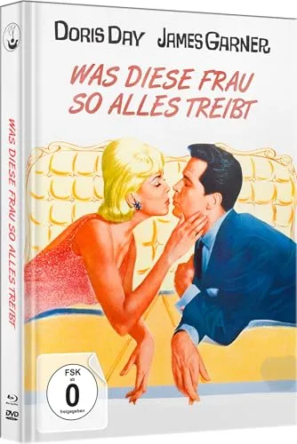Was diese Frau so alles treibt - Mediabook (DVD + Blu-ray) - Komödie / Klassiker im Mediabook-Format, enthält sowohl DVD als auch Blu-ray für optimalen Filmgenuss.