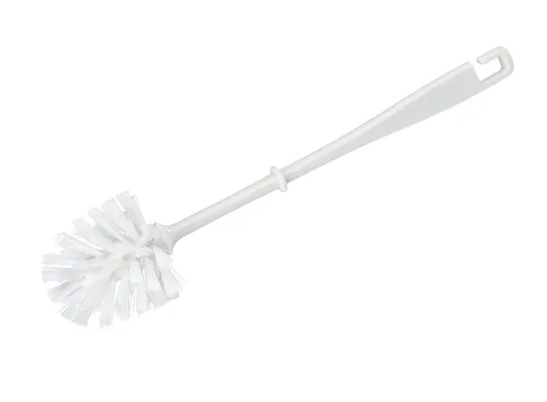 Ersatzbürste mit Stiel Kunststoff weiß