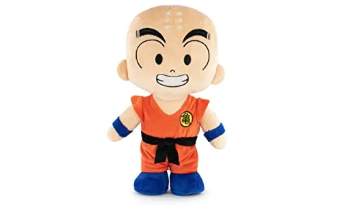 Dragon Ball Charakter Kuscheltier 28cm - Goku, Muten Roshi, Krillin, Puar - Super Soft Qualität (28cm, Krillin)