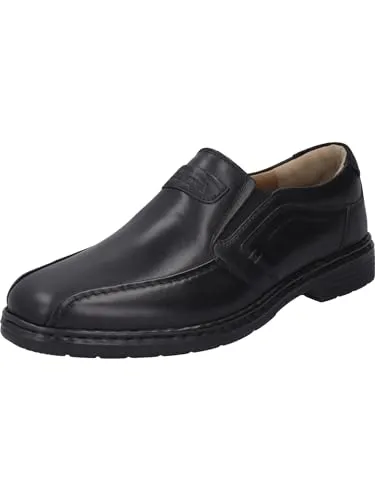Josef Seibel Alastair Slipper schwarz 49 EU - Herren-Slipper, bequeme Schlupf-Design für einfaches An- und Ausziehen, ideal für den Alltag.