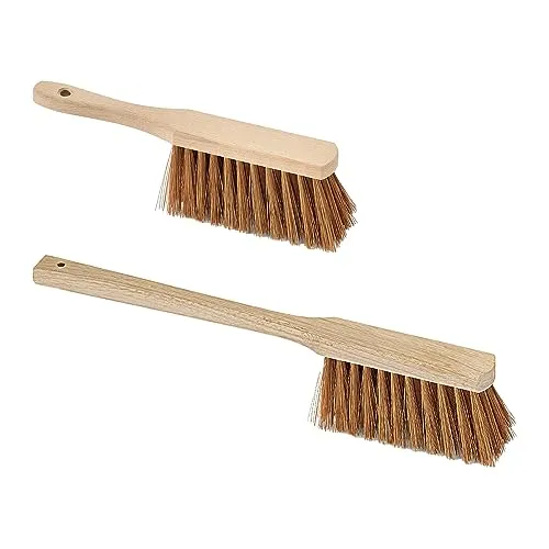 Set 1x Industriehandfeger 28 cm + 1x Langstielhandfeger Poly-Kokos® 43 cm