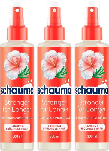 SCHAUMA Sprühpflege Stronger for Longer, 3x 200ml