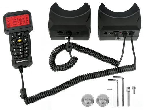 BRESSER StarTracker GoTo Kit - Teleskope für Himmelsbeobachtung, einfach per Knopfdruck und ideal für Einsteiger, um bestehende BRESSER EXOS-2 Montierungen aufzurüsten.