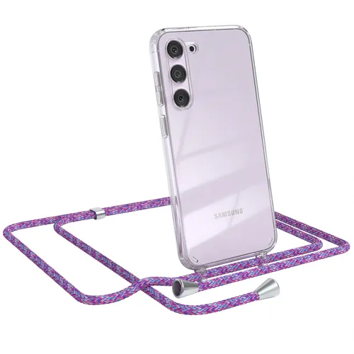 Für Samsung Galaxy S23 Plus Handyhülle Umhängen Kordel Tasche Kette Mehrfarbig