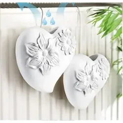 Luna24 Blütenherzen Luftbefeuchter 2er Set