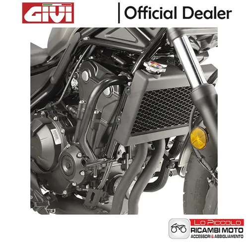 TN1160 GIVI Motorschirm Puffer für Honda CMX 500 Rebel - Motorprotektor für Honda CMX 500 Rebel 2017-2018, bietet optimalen Schutz und Stabilität für dein Motorrad.