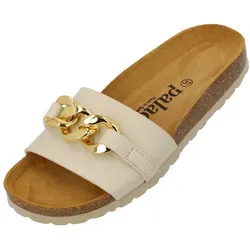 Palado Gozo Pantolette beige|weiß 42 EU