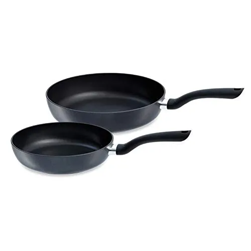 Fissler Pfannenset 2tlg. CENIT - Pfannen aus hochwertigem Aluminium mit Antihaftbeschichtung, ideal für vielseitige Gerichte und einfache Reinigung, geeignet für alle Herdarten.