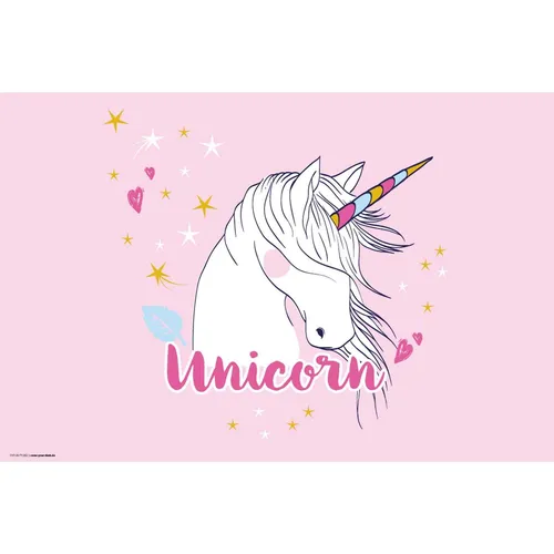 cover-your-desk.de Schreibtischunterlage abwaschbar - Unicorn - Sonstige Schreibgeräte, aus hochwertigem, abwaschbarem Vinyl, ideal für kreative Arbeitsplätze und schützt Ihren Tisch vor Kratzern und Flecken.