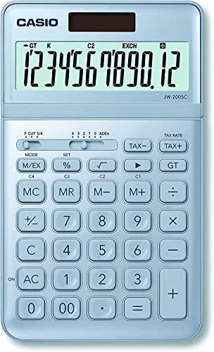 CASIO Taschenrechner Blau von CASIO