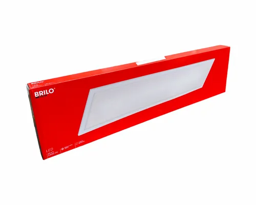 BRILONER LED Deckenlampe flach 1,20m - Lampen: Flache LED Deckenleuchte mit neutralweißer Lichtfarbe (4.000 K) und 4.100 Lumen, perfekt für Büro, Küche oder Wohnzimmer - energieeffizient und modern im Design.