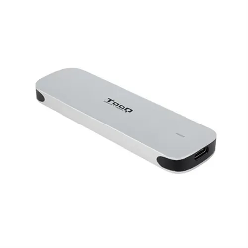Tooq Tqe-2202s Externes SSD M.2-Gehäuse - Festplattengehäuse aus Aluminium, mit schnellem USB-C-Anschluss (5 Gbps) und einfacher Öffnung ohne Schrauben, ideal für M.2 SSDs und kompatibel mit Windows, MacOS und Linux.