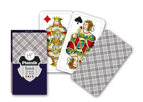 Piatnik Tarock 1936 Karo 54 Blatt von Piatnik