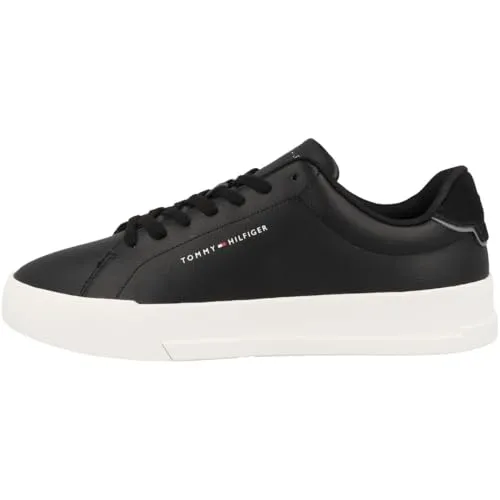 Tommy Hilfiger Herren Sneakers Schwarz Größe 40 in schwarz von Tommy Hilfiger