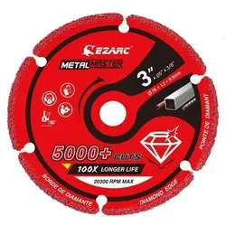 EZARC Diamant Trennscheibe 76mm für Winkelschleifer