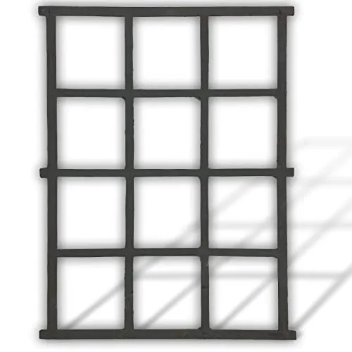 Aubaho Dekoobjekt Fenster Grau von Aubaho