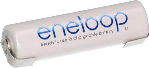 eneloop Panasonic Eneloop AA Mignon Akku 1.2V 2000mAh mit Lötfahne U-Form Akku