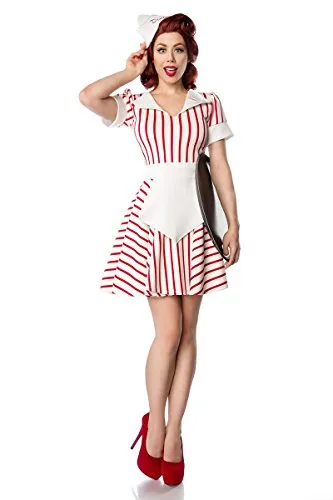 Mask Paradise Atixo Diner Waitress Komplettset