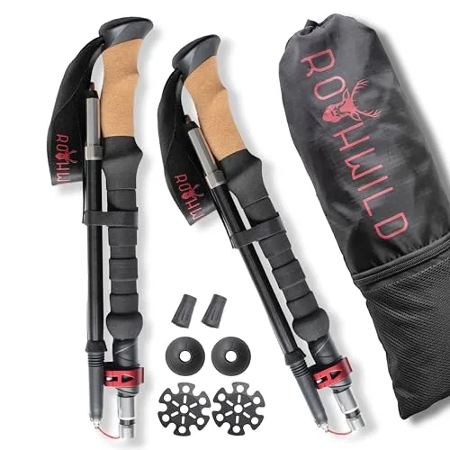 Rothwild Wanderstöcke Luchs