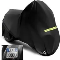 Woltu Motorradabdeckung 210D Oxford Stoff – Wasserdicht, Windbeständig und Sicher