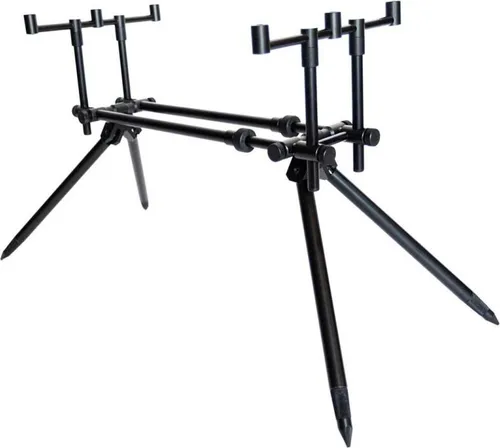 Mostal Transformations Aluminium Rod Pod Rutenständer für 3 Ruten inkl. Tasche