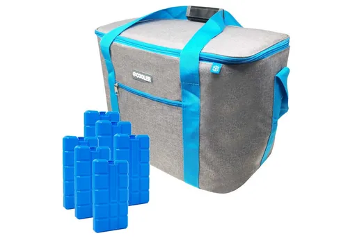 ToCi Kühltasche 36 Liter mit 6 Kühlakkus