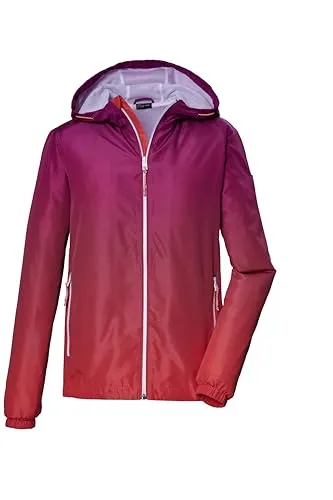 killtec Damen Jacke/Übergangsjacke mit Kapuze KOS 119 WMN JCKT, magenta, 44, 43203-000