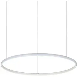 Hängeleuchte Modern Hulahoop - Elegante Lichtquelle - Lampen, ringförmige Hängeleuchte mit 61 cm Durchmesser, sorgt für fröhliche Beleuchtung und warmes Licht (3000K) in jedem Raum.