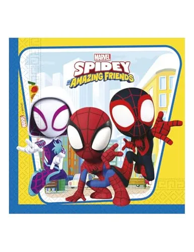 Procos Spidey & Seine Super Freunde 20 Servietten | Spiderman