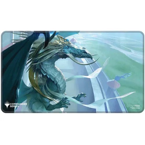 UP Com. Series - 4 - Three Color Shard - Q4 2024 Spielmatte für MTG - Hochwertige Spielmatte für Magic: The Gathering, ideal für Turniere und Spieleabende, mit ansprechendem Design und rutschfester Unterseite.