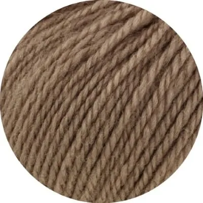 LANA GROSSA Landlust Naturwolle | 100% norwegische Schurwolle klassisch verzwirnt | Handstrickgarn aus 100% Schurwolle (Norwegisch) | 50g Wolle zum Stricken & Häkeln | 85m Garn FB 15
