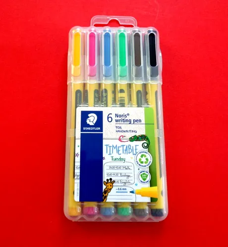 Staedtler 6 Stück Noris Fineliner writing pen 307