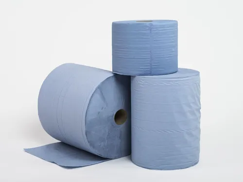 Putzpapier aus Zellstoff/Altpapier, 2-lagig, 1000 Blatt - Reinigungstücher, 2-lagiges Putzpapier aus Zellstoff/Altpapier, perfekt zum Aufnehmen von Schmutz und Fetten, ideal für effizientes Reinigen.