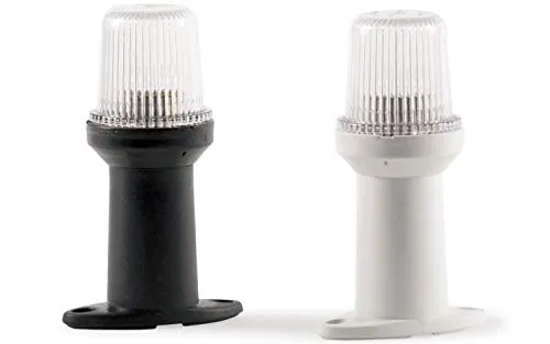 wellenshop Rundumlicht 360° Ankerlicht Ankerleuchte Positionslicht Toplicht Toplaterne 12 V Positionsleuchte Ankerlaterne Navigationslicht Farbe Weiß