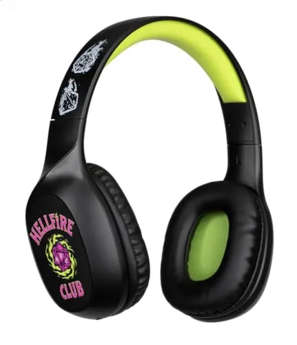 Konix Stranger Things On-Ear-Kopfhörer kabellos Bluetooth 5.3