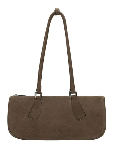 Liebeskind Cecile Schultertasche M Leder 33.5 cm braun - Die Liebeskind Cecile Schultertasche vereint Stil und Funktionalität. Hergestellt aus hochwertigem Leder, bietet sie ein gut organisiertes Innenleben mit sicherem Reißverschlussfach. Ideal für jeden Anlass.