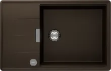 Schock Tia D-100LS-U Granitspüle mit Ablauffernbedienung - Sanitäranlagen & Zubehör - Hochwertige Cristadur-Oberfläche, bruchfest und pflegeleicht, ideal für eine stilvolle Küche.